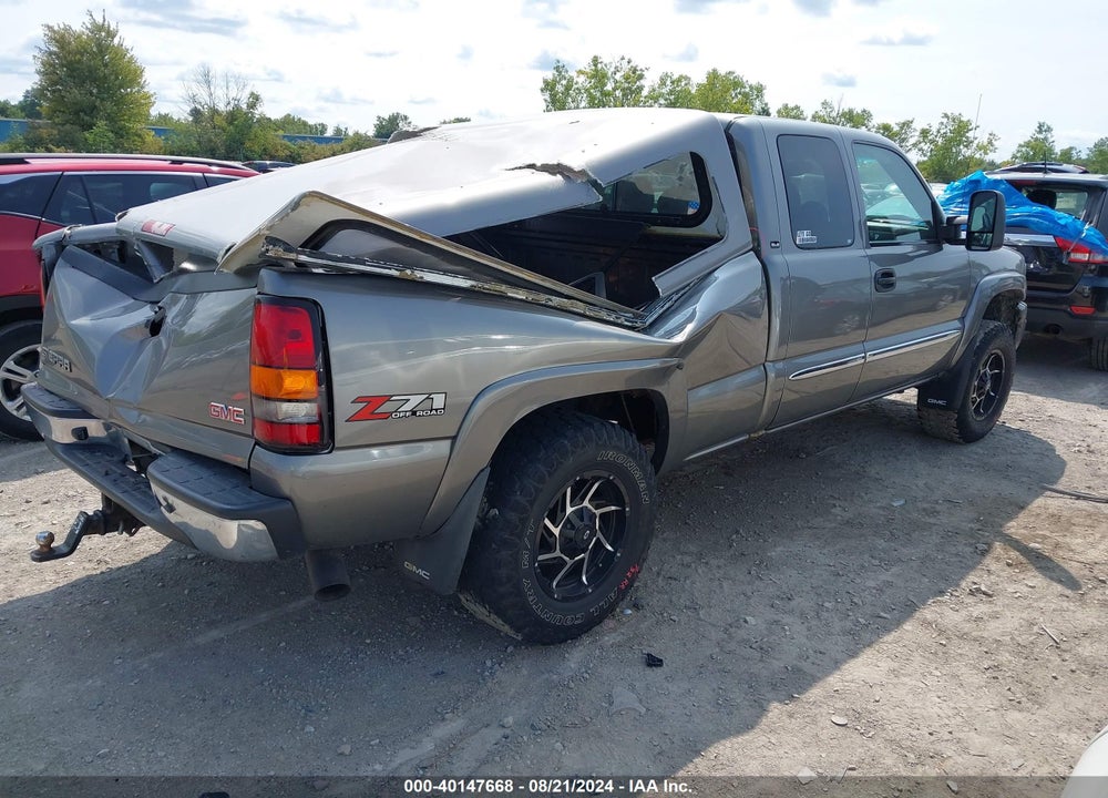 2006 GMC SIERRA 1500 SLE2 VIN: 1GTEK19Z76Z261797