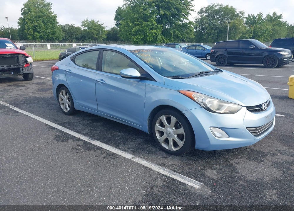 2011 HYUNDAI ELANTRA LIMITED (ULSAN PLANT) VIN: KMHDH4AEXBU094214