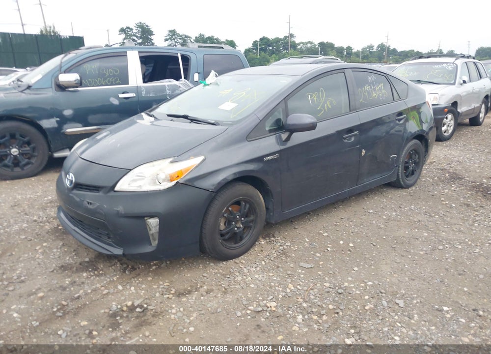 2015 TOYOTA PRIUS THREE VIN: JTDKN3DU5F0431757