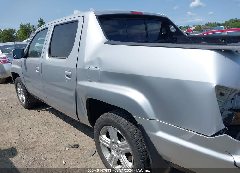 2009 HONDA RIDGELINE RTL VIN: 2HJYK16599H502998