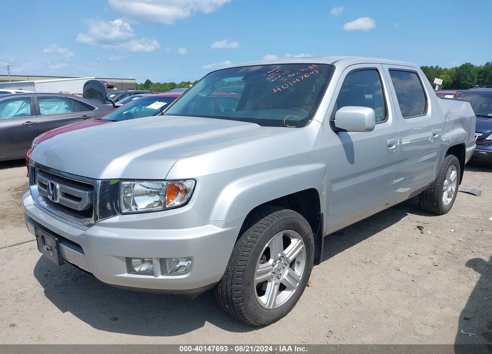 2009 HONDA RIDGELINE RTL VIN: 2HJYK16599H502998
