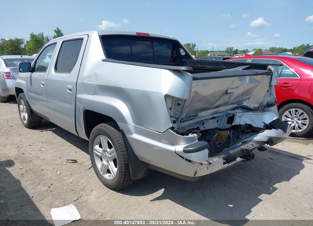 2009 HONDA RIDGELINE RTL VIN: 2HJYK16599H502998