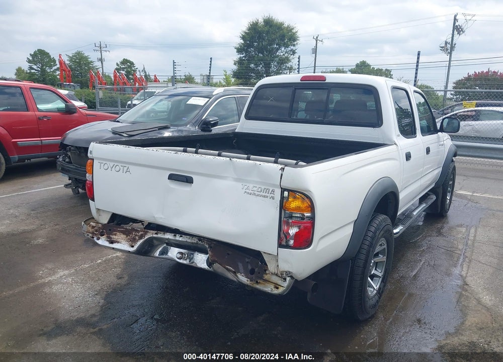 2002 TOYOTA TACOMA PRERUNNER V6 VIN: 5TEGN92N82Z122282