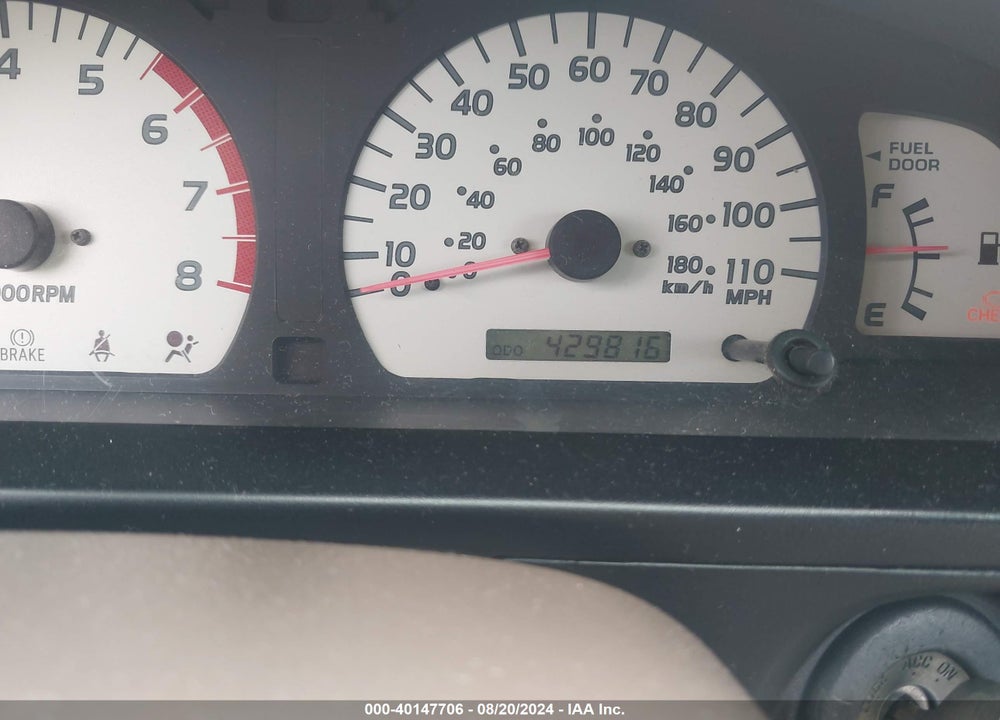 2002 TOYOTA TACOMA PRERUNNER V6 VIN: 5TEGN92N82Z122282