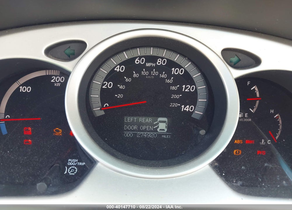 2007 TOYOTA HIGHLANDER HYBRID LIMITED V6 VIN: JTEEW21A470034150