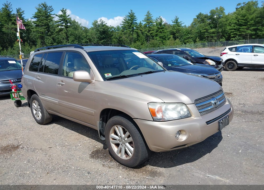 2007 TOYOTA HIGHLANDER HYBRID LIMITED V6 VIN: JTEEW21A470034150