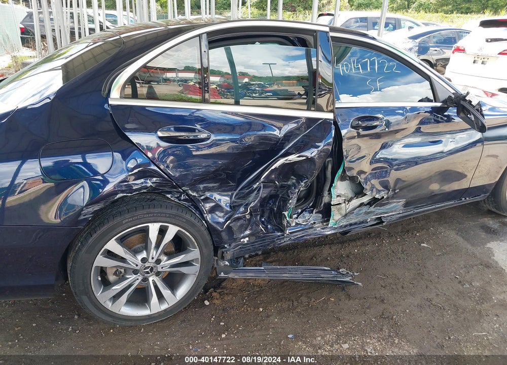 2018 MERCEDES-BENZ C 300 4MATIC VIN: WDDWF4KB6JR326614