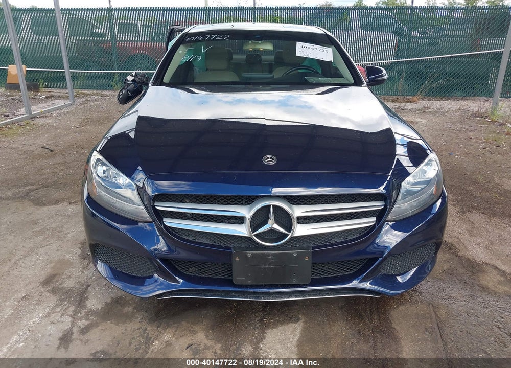 2018 MERCEDES-BENZ C 300 4MATIC VIN: WDDWF4KB6JR326614