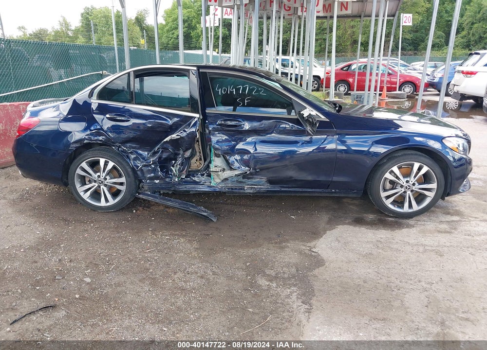2018 MERCEDES-BENZ C 300 4MATIC VIN: WDDWF4KB6JR326614