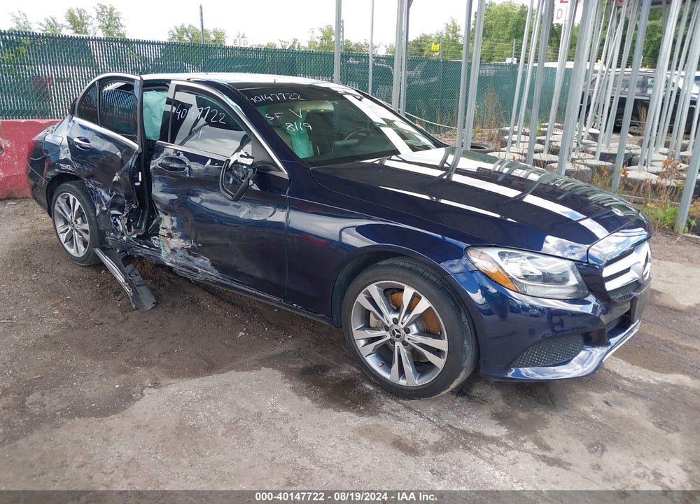 2018 MERCEDES-BENZ C 300 4MATIC VIN: WDDWF4KB6JR326614