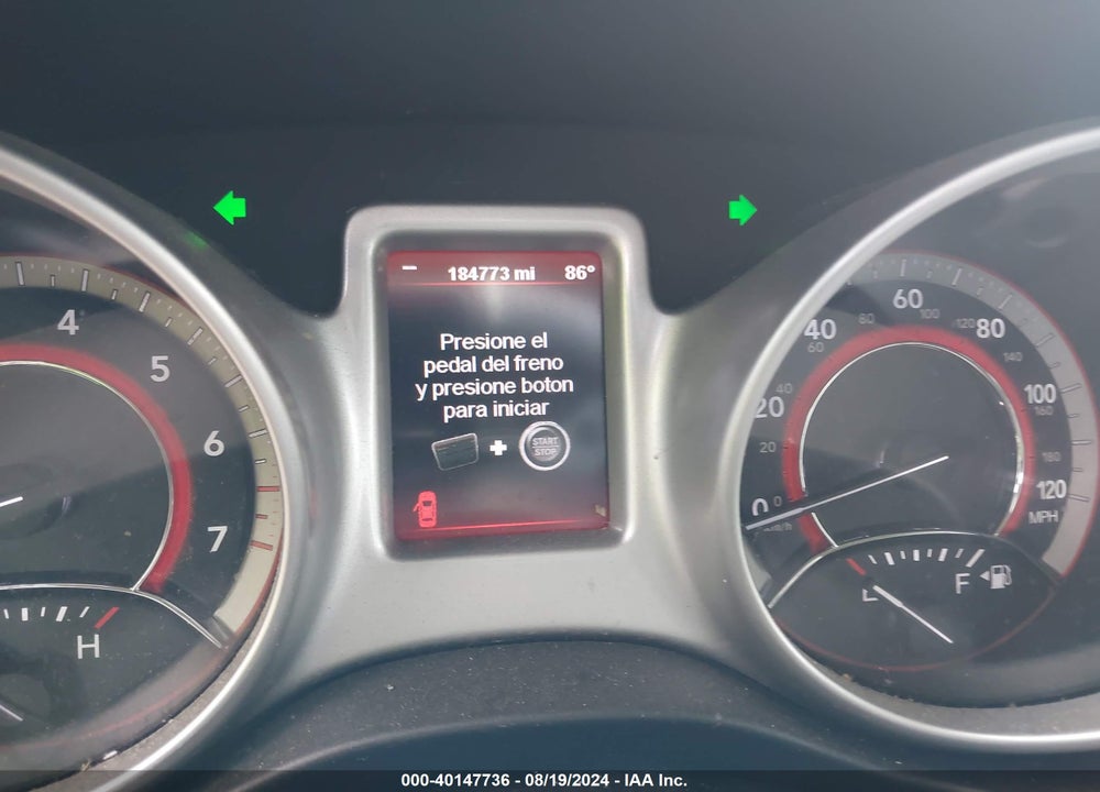 2011 DODGE JOURNEY MAINSTREET VIN: 3D4PG1FG9BT500445