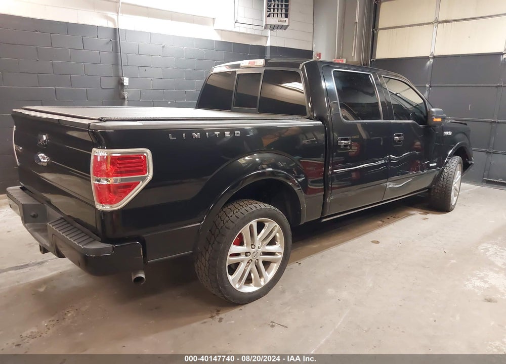 2013 FORD F-150 LIMITED VIN: 1FTFW1ET9DFC75757