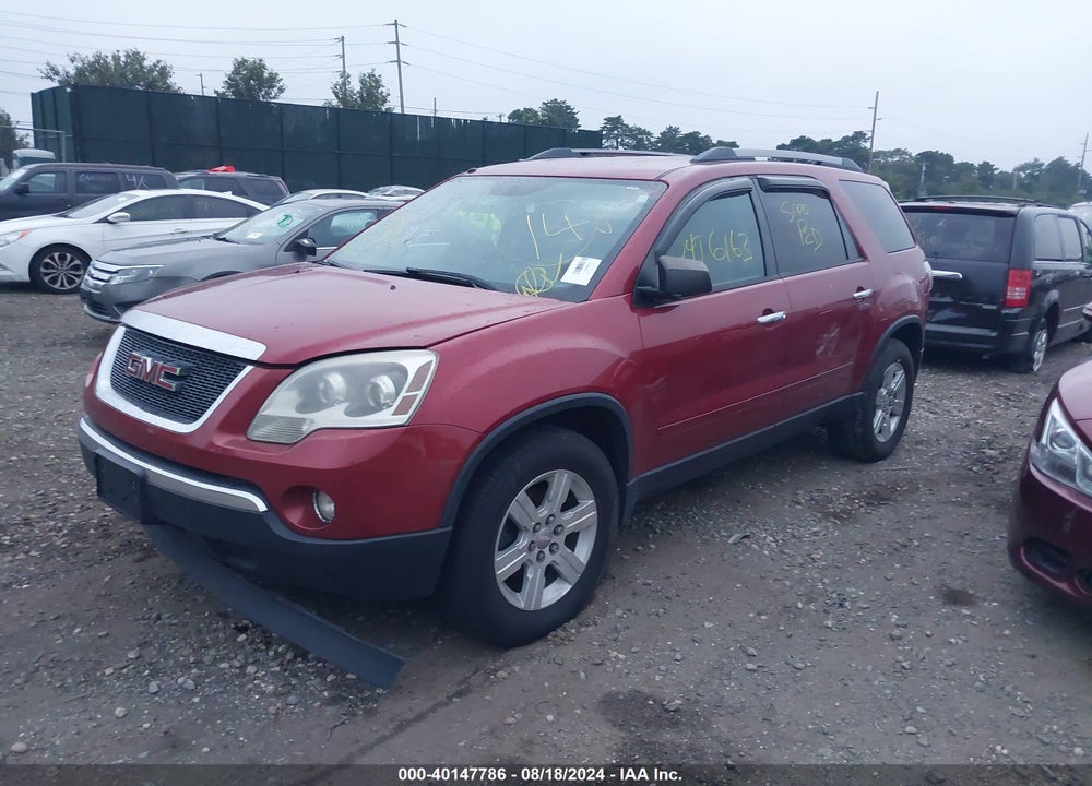2012 GMC ACADIA SL VIN: 1GKKVNED6CJ419010