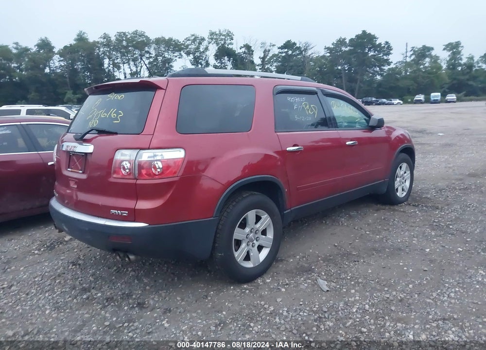 2012 GMC ACADIA SL VIN: 1GKKVNED6CJ419010