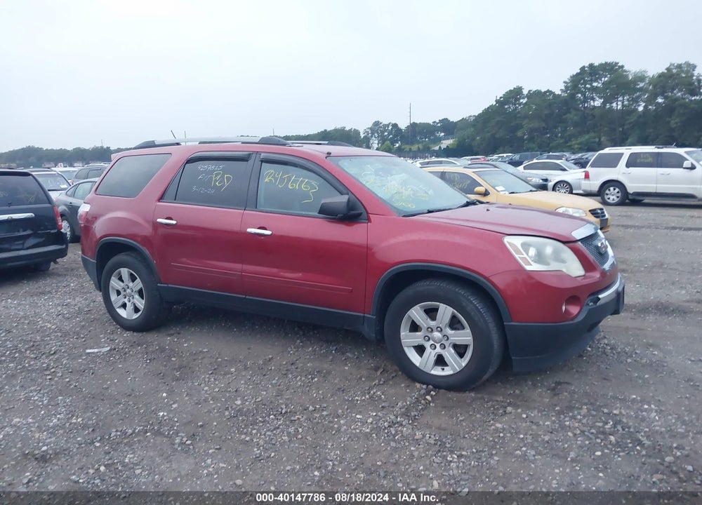 2012 GMC ACADIA SL VIN: 1GKKVNED6CJ419010
