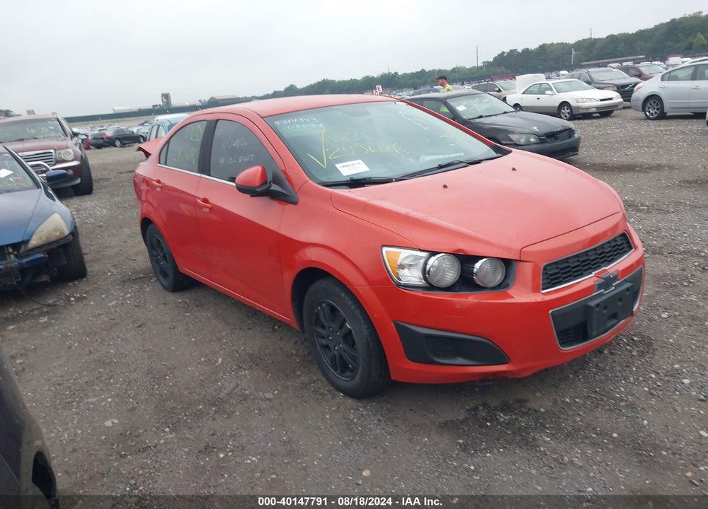 2012 CHEVROLET SONIC VIN: 1G1JC5SH8C4108531
