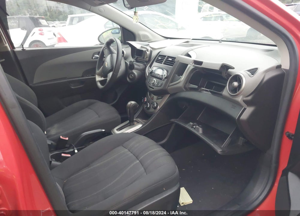 2012 CHEVROLET SONIC VIN: 1G1JC5SH8C4108531