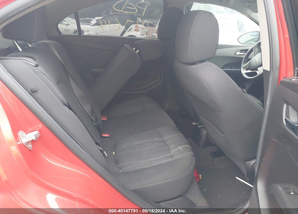 2012 CHEVROLET SONIC VIN: 1G1JC5SH8C4108531