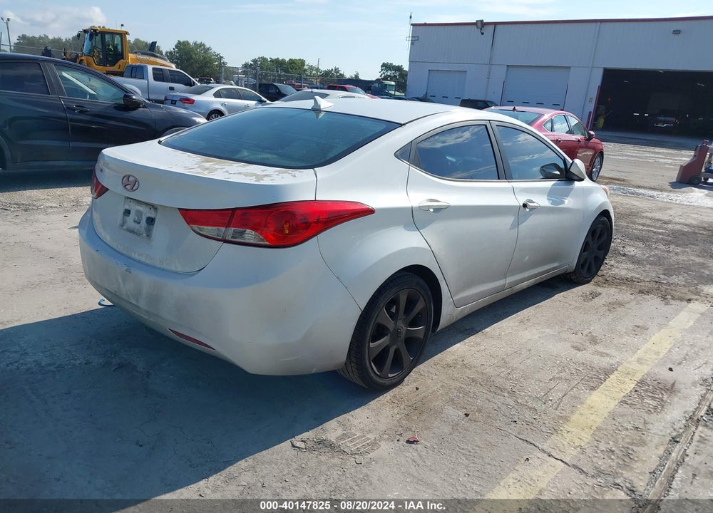 2011 HYUNDAI ELANTRA GLS VIN: 5NPDH4AE0BH006043