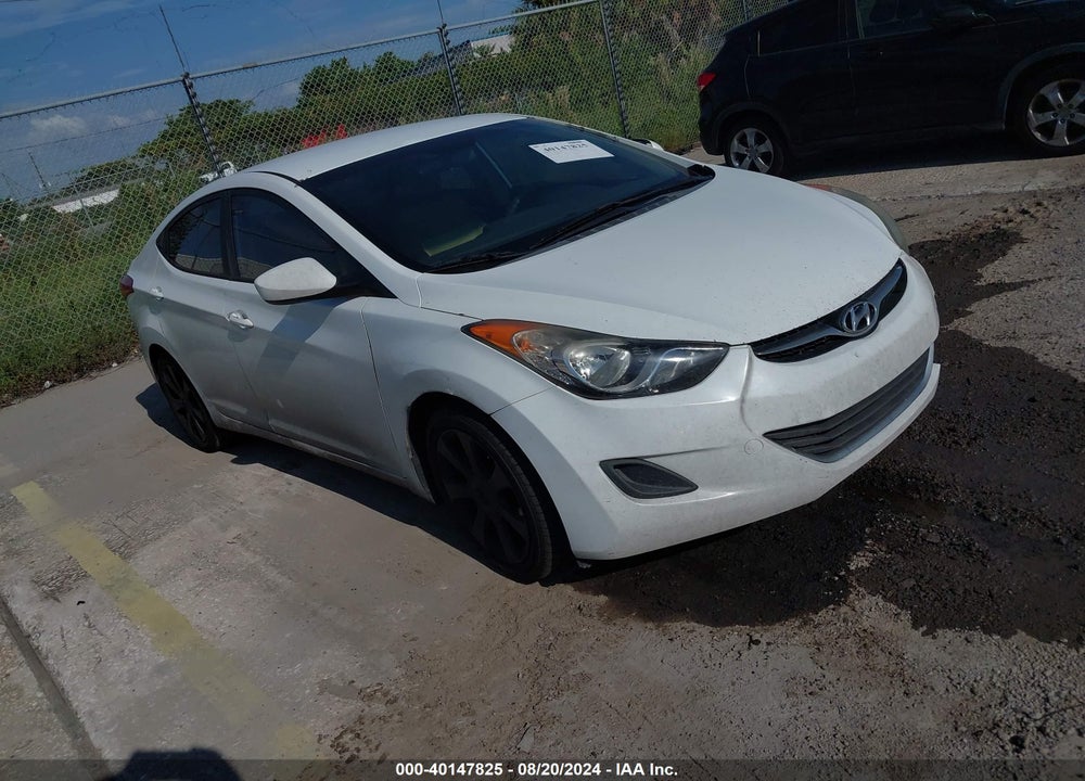 2011 HYUNDAI ELANTRA GLS VIN: 5NPDH4AE0BH006043
