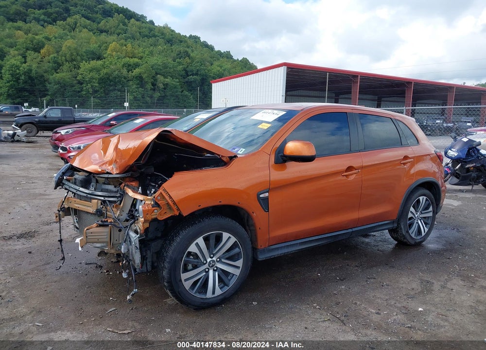 2021 MITSUBISHI OUTLANDER SPORT 2.0 ES AWC VIN: JA4ARUAU6MU016280