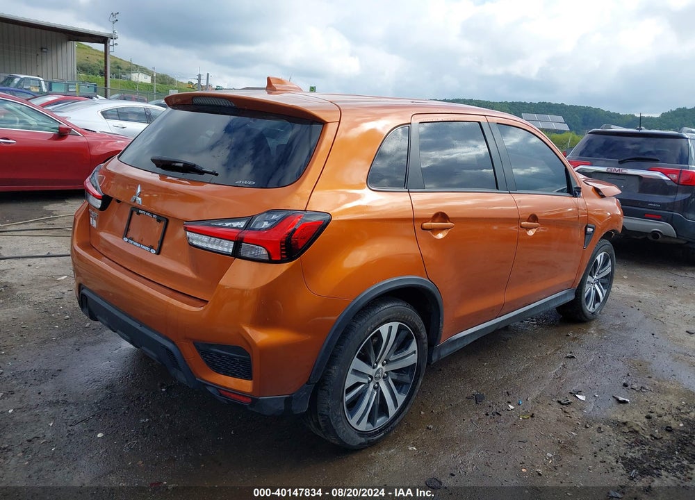 2021 MITSUBISHI OUTLANDER SPORT 2.0 ES AWC VIN: JA4ARUAU6MU016280