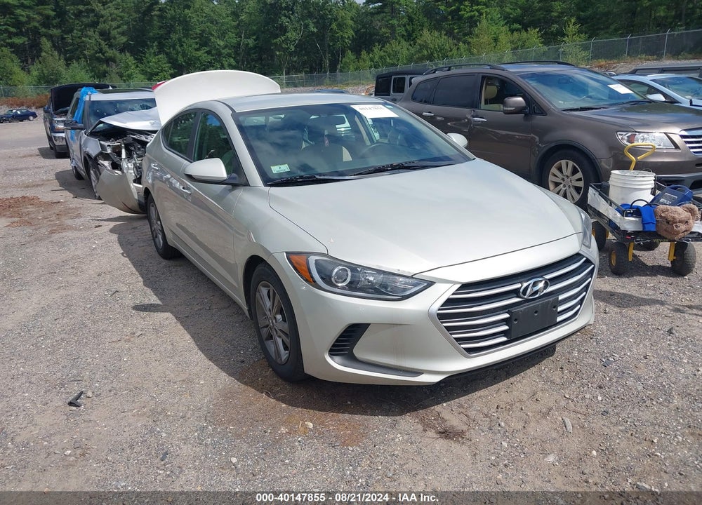 2017 HYUNDAI ELANTRA SE VIN: 5NPD84LF5HH093274
