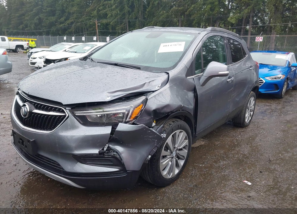 2019 BUICK ENCORE AWD PREFERRED VIN: KL4CJESB7KB735064