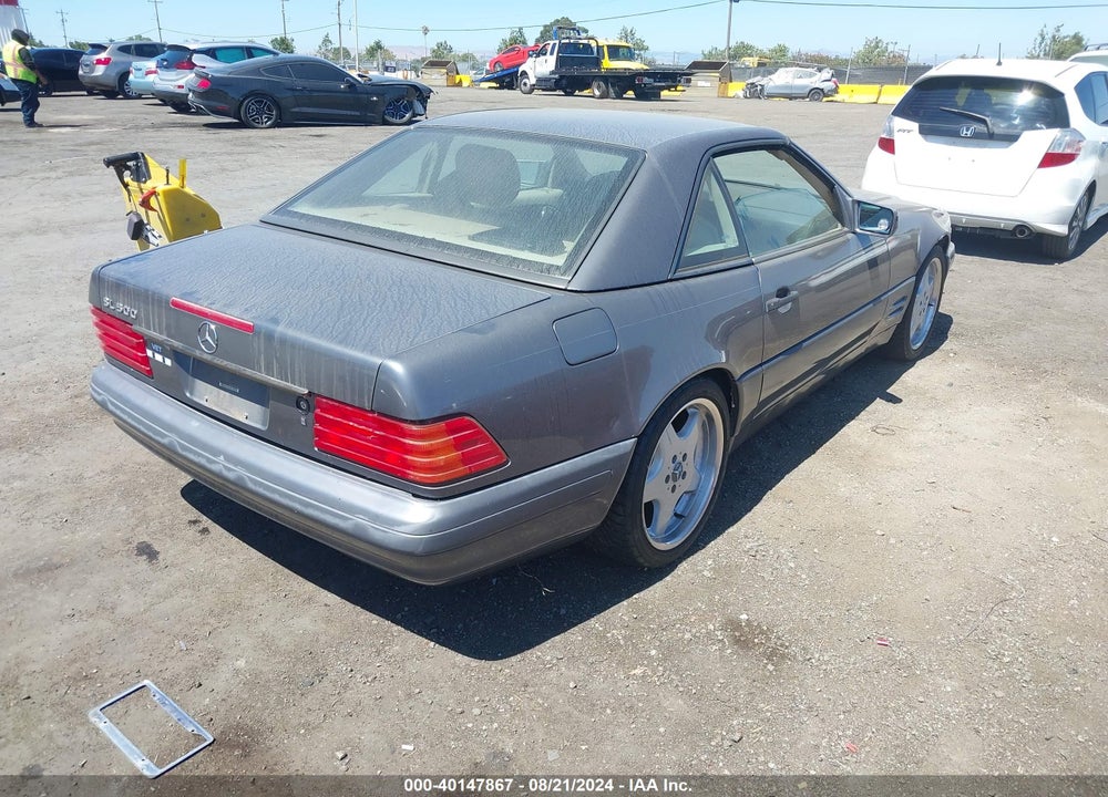 1997 MERCEDES-BENZ SL 500 VIN: WDBFA67F8VF140420