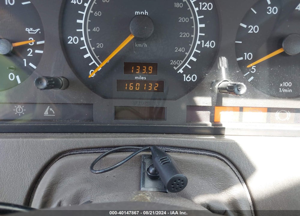 1997 MERCEDES-BENZ SL 500 VIN: WDBFA67F8VF140420
