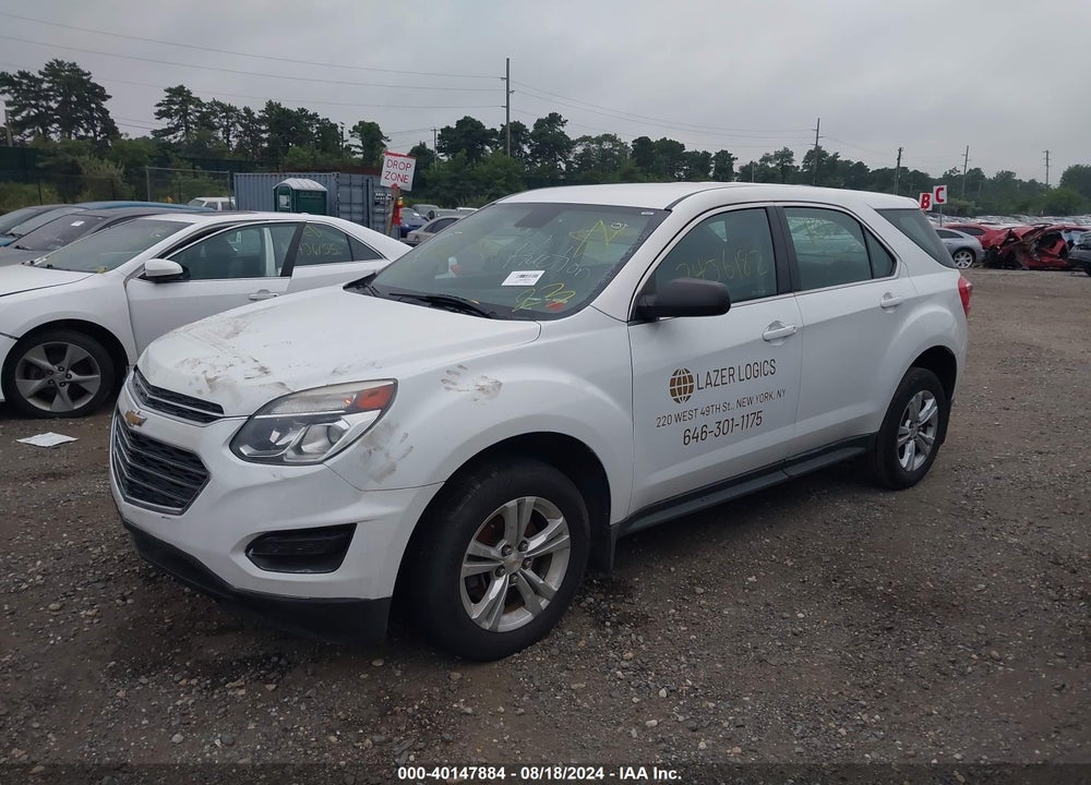 2016 CHEVROLET EQUINOX LS VIN: 2GNFLEEK7G6248652