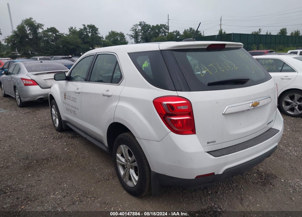 2016 CHEVROLET EQUINOX LS VIN: 2GNFLEEK7G6248652