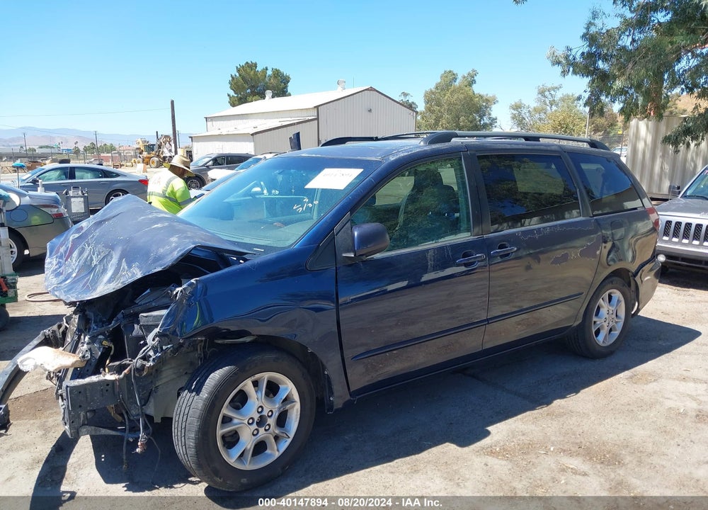 2005 TOYOTA SIENNA XLE VIN: 5TDZA22C35S296451