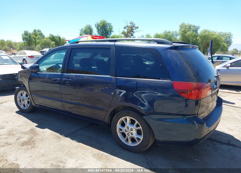 2005 TOYOTA SIENNA XLE VIN: 5TDZA22C35S296451