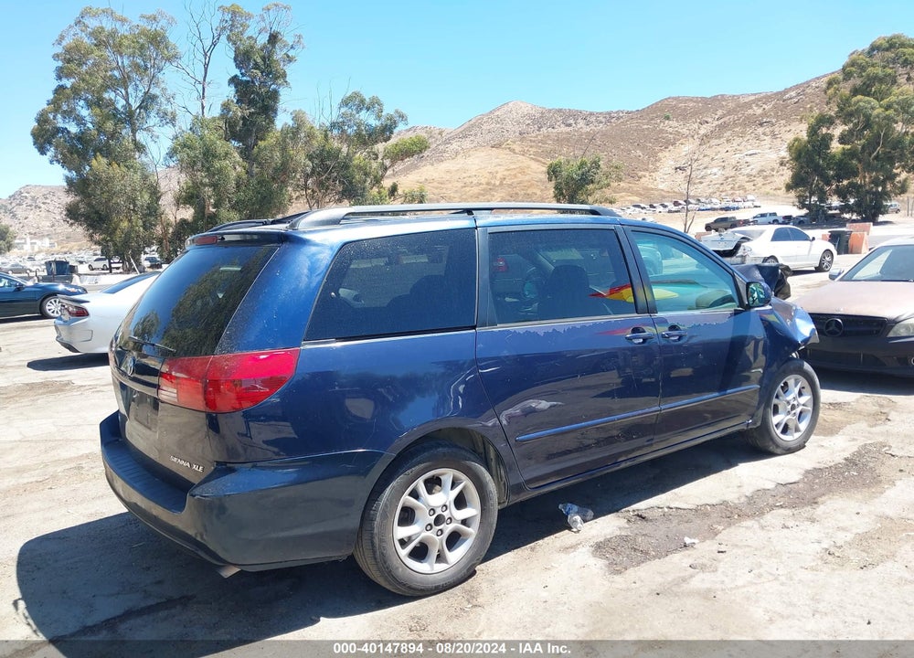 2005 TOYOTA SIENNA XLE VIN: 5TDZA22C35S296451