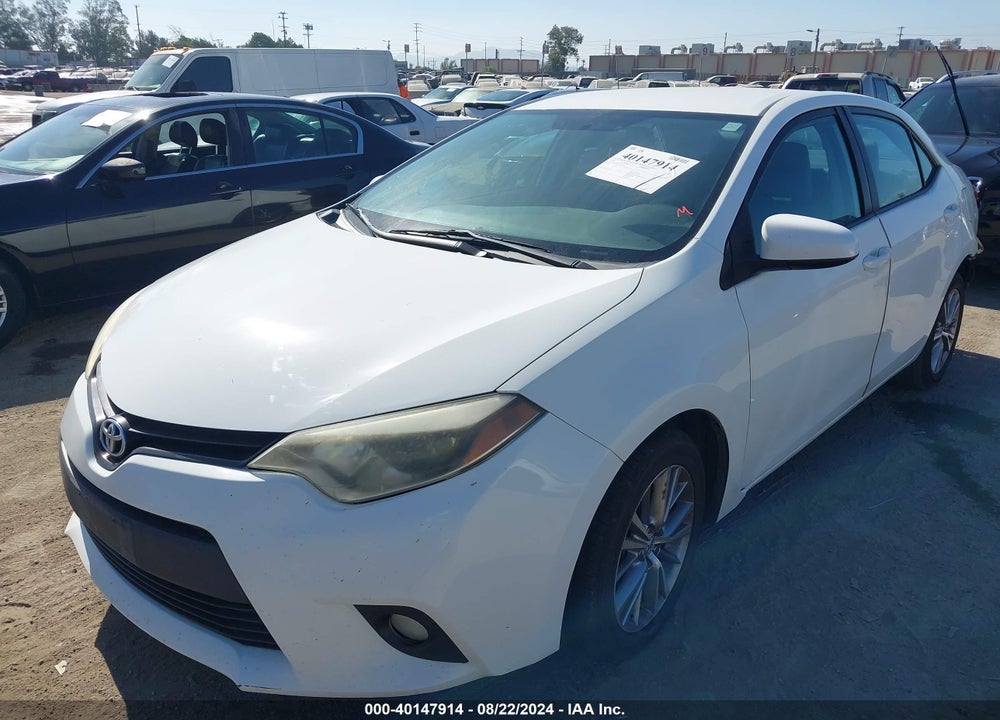 2014 TOYOTA COROLLA LE PLUS VIN: 5YFBURHE2EP067777