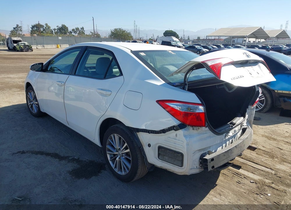 2014 TOYOTA COROLLA LE PLUS VIN: 5YFBURHE2EP067777