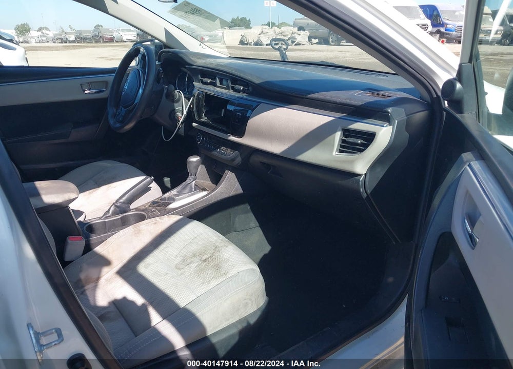 2014 TOYOTA COROLLA LE PLUS VIN: 5YFBURHE2EP067777