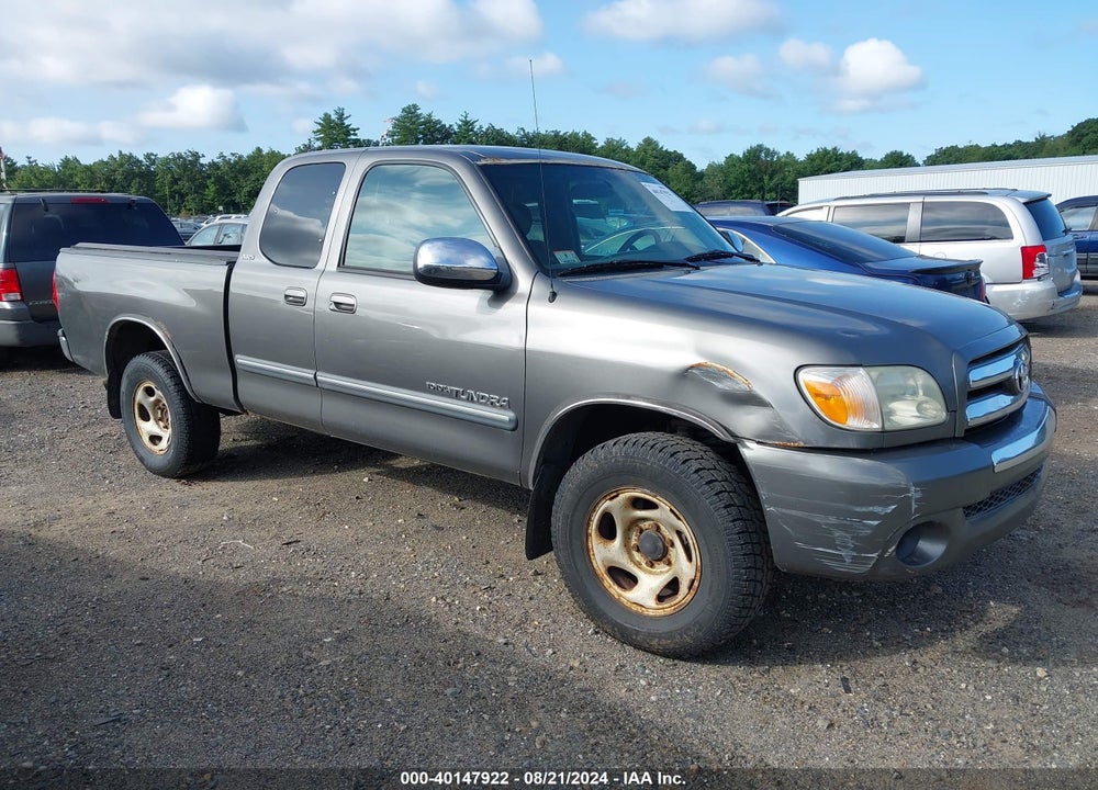 2005 TOYOTA TUNDRA SR5 V8 VIN: 5TBBT44145S465825