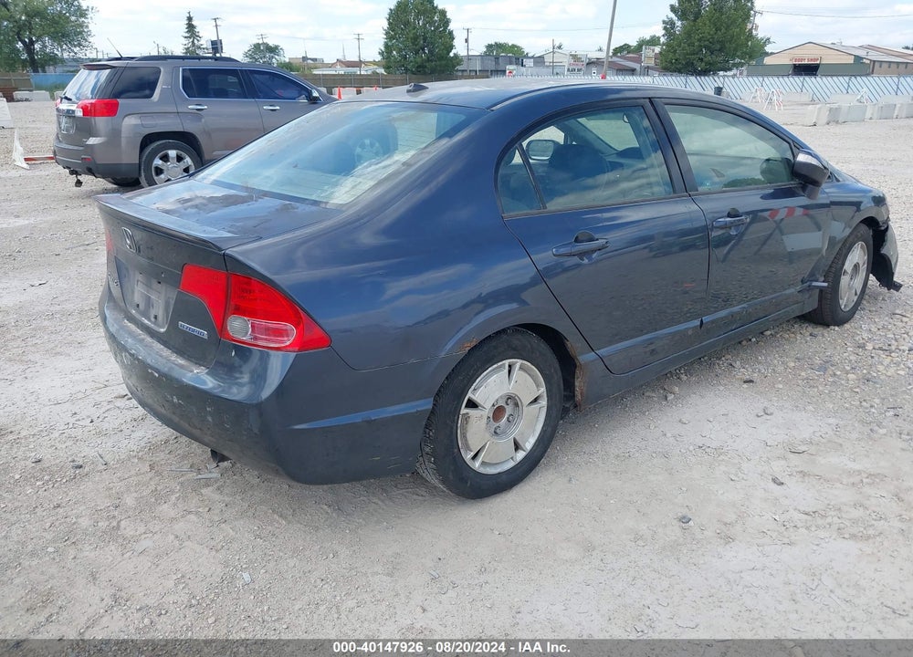 2006 HONDA CIVIC HYBRID VIN: JHMFA36226S021929