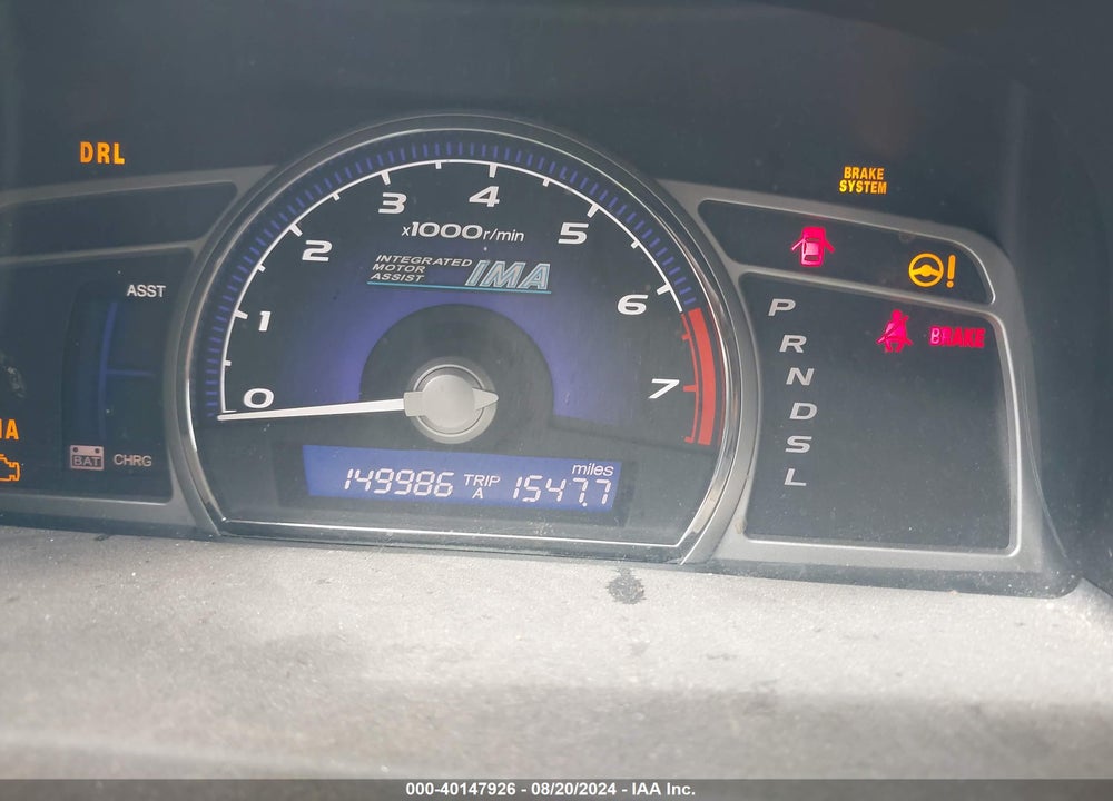 2006 HONDA CIVIC HYBRID VIN: JHMFA36226S021929