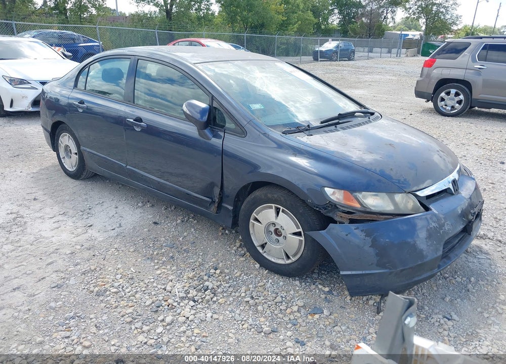 2006 HONDA CIVIC HYBRID VIN: JHMFA36226S021929