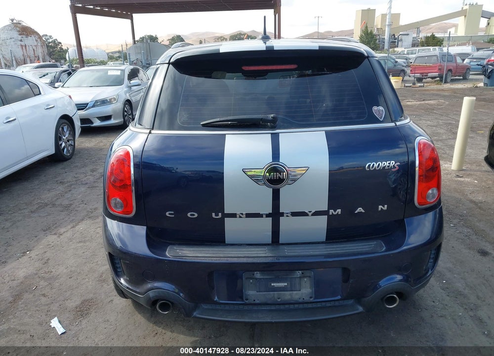 2014 MINI COUNTRYMAN COOPER S VIN: WMWZC3C53EWP27965
