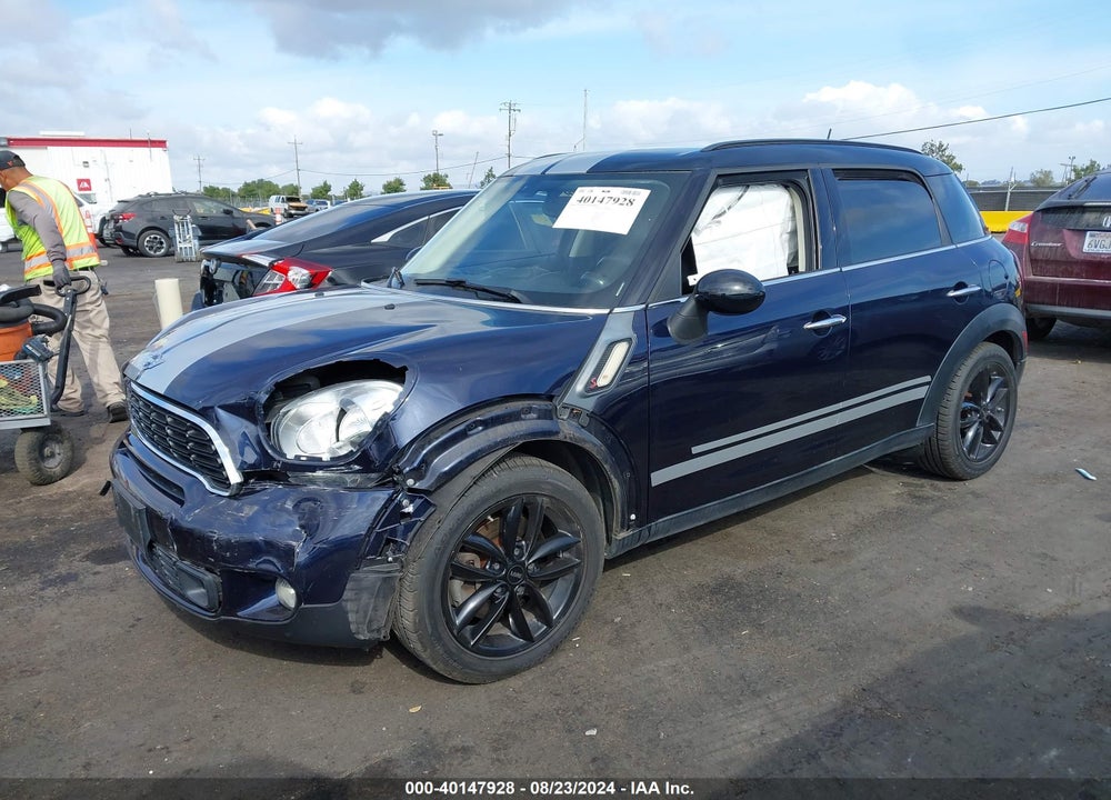 2014 MINI COUNTRYMAN COOPER S VIN: WMWZC3C53EWP27965