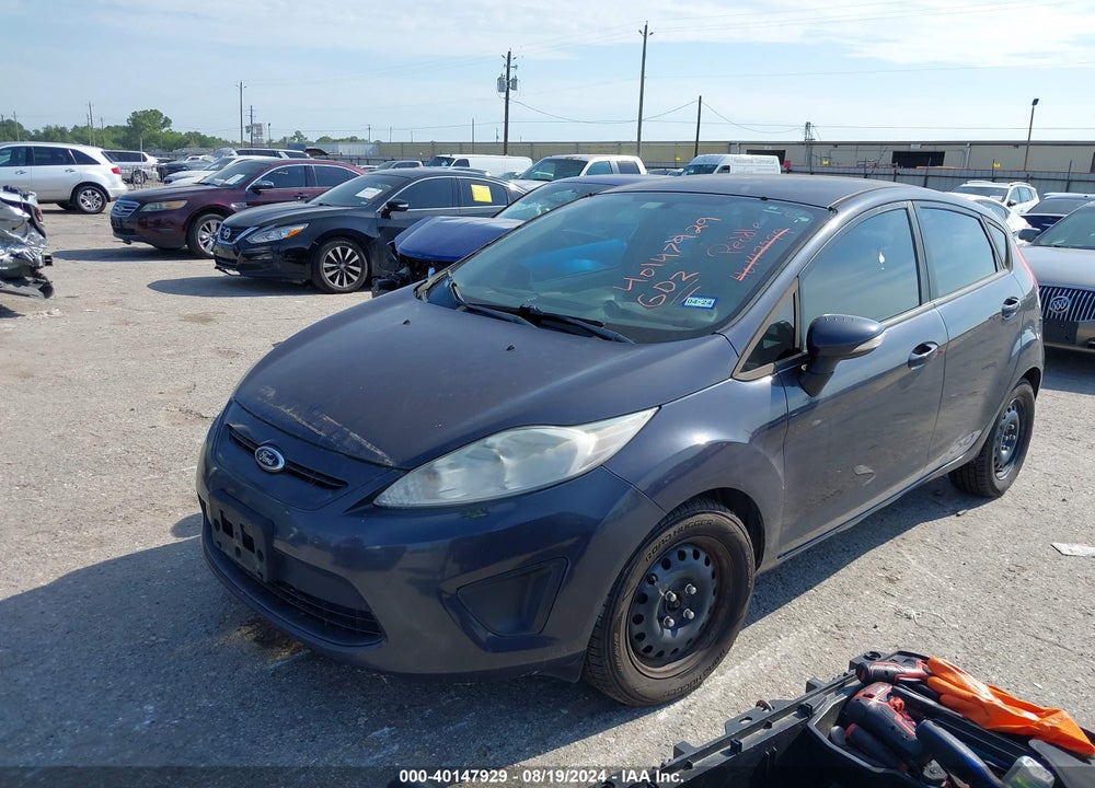 2013 FORD FIESTA SE VIN: 3FADP4EJXDM158747