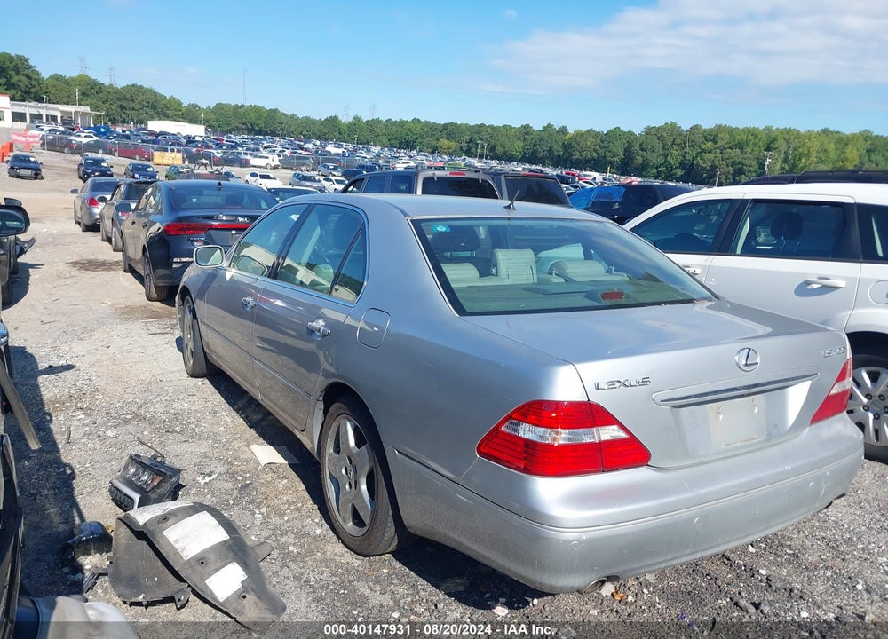 2005 LEXUS LS 430 VIN: JTHBN36F350179342