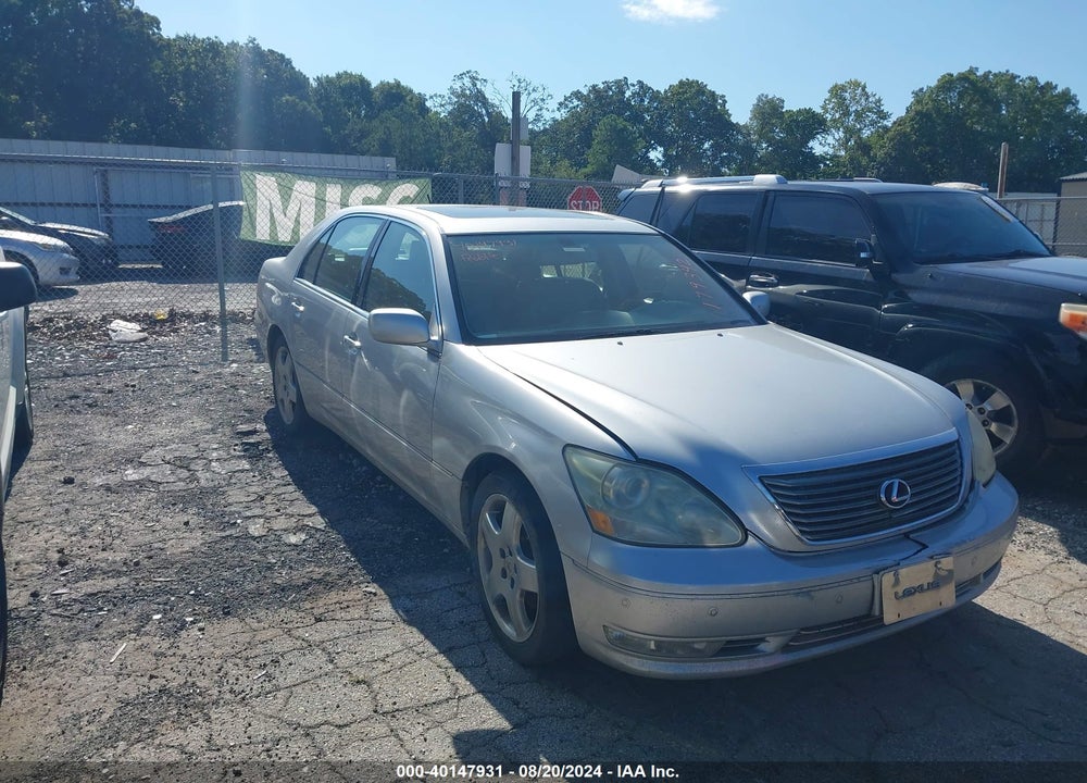 2005 LEXUS LS 430 VIN: JTHBN36F350179342