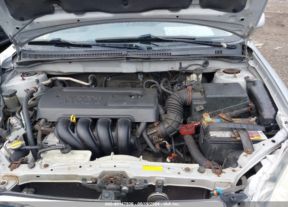 2008 TOYOTA COROLLA LE VIN: 2T1BR32E38C921915