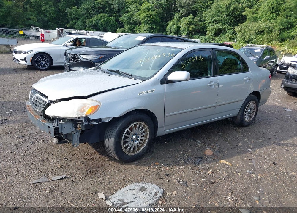 2008 TOYOTA COROLLA LE VIN: 2T1BR32E38C921915
