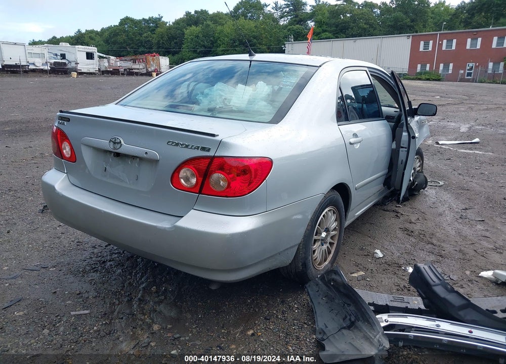 2008 TOYOTA COROLLA LE VIN: 2T1BR32E38C921915